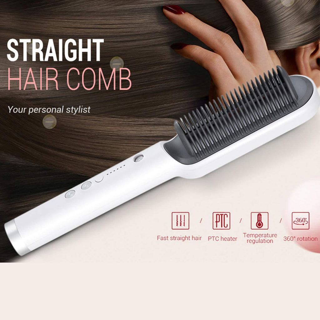 Electric Professional Hair Straightning Brush
